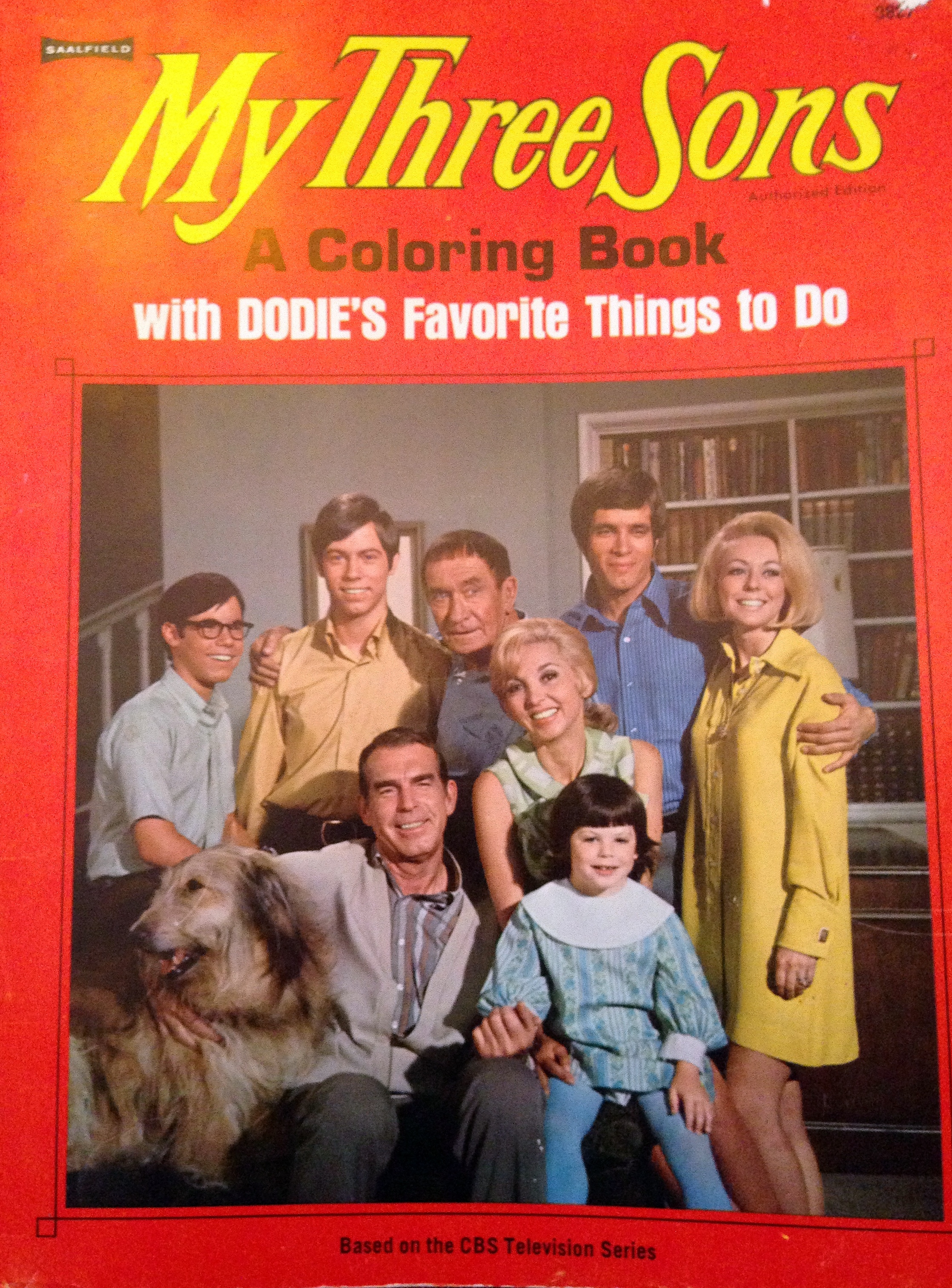 Assorted Ephemera: My Three Sons Coloring Book (1971)