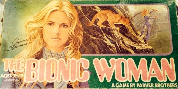 Vintage 1976 Bionic Woman Jaime  Sommers Board Game By Parker Brothers 
